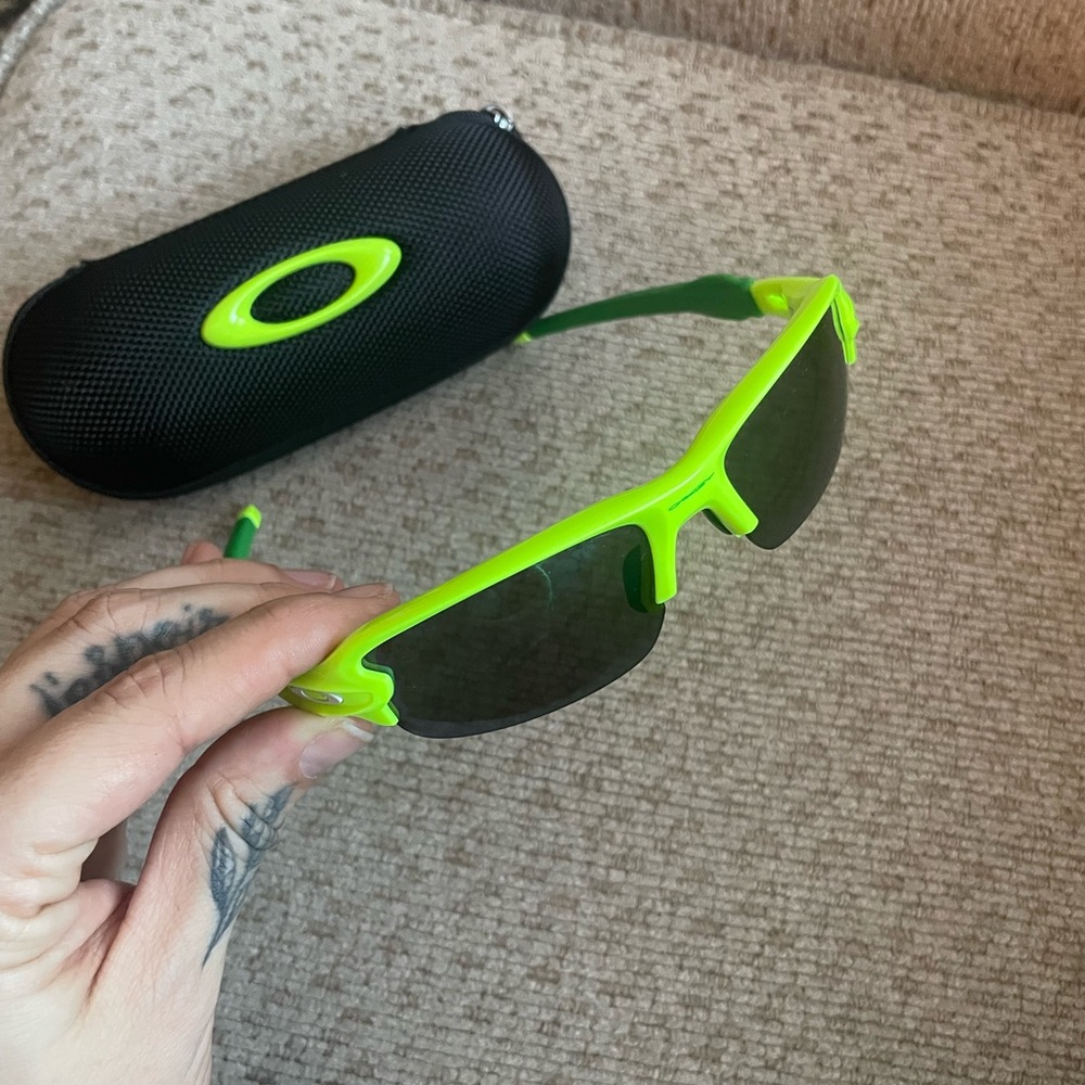 Oakley Kids Sunglasses - Neon Green and Black